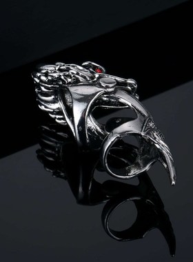 极速Retro personality riung punk style alloy jewelry ring co
