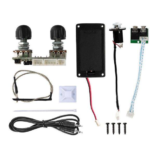 极速Ukulele Pickkup Active Amplifier w/ 3.5mm   Cord for Uku