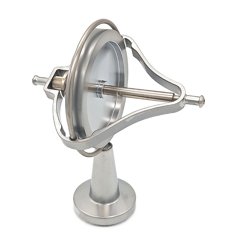 极速精密陀螺仪物理教学角动量反重力平衡gyrKoscope金属机械科技