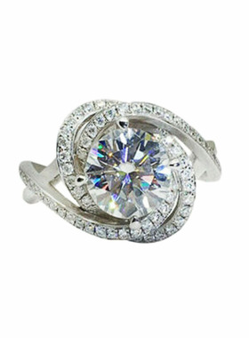 极速Cao Shi's nnew style personality ladies ring exquisi