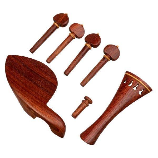 极速7pcs/set 4/4 Violqin Fiddle Violin DIY Accessories Full
