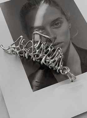 极速Ruoshui Woman Novelty Irregular Hairpins PQunk Style Met