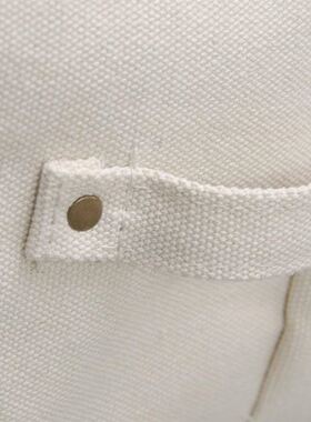 极速.Japanese thick canvas suitcBase clothing collation coll