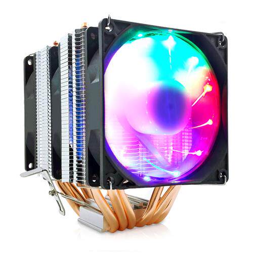 新品6热管CPU散热器静音2011风冷115C0AMD1151台式机775电脑CPU风