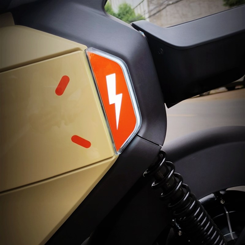 极速新款小牛电动车UQi+侧灯x贴U+个性化装饰改装镂空贴纸U2反光