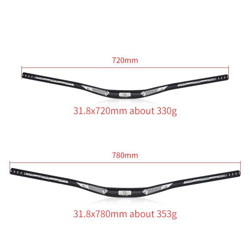 极速登山车公路车自行车车把手x加大燕把直把把横速降单车配件620