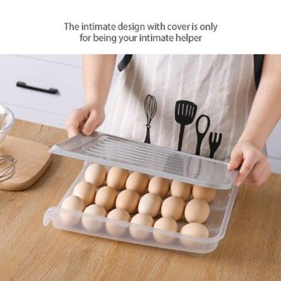 极速Egg cTray Box Stackable Plastic Eggs Basket Container