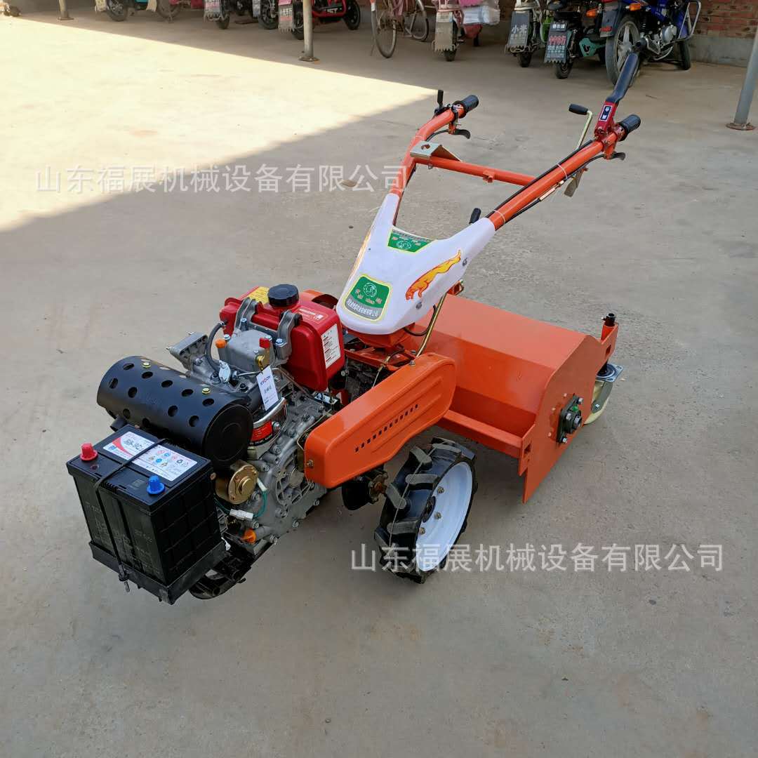 极速柴油a大功率碎草机 汽油自走式碎草机 果园果树地杂草灭茬割