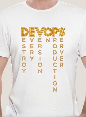 极速DEVOPS Devops-m The Real Definition of DEVOPS Tee Comput