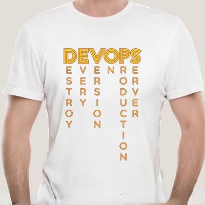 极速DEVOPS Devops-m The Real Definition of DEVOPS Tee Comput
