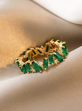 极速NEW Luxury jAAA Cubic Zirconia Rings for Women Fashion G