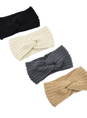 极速2020 Spring Warm Headband Woolen Knitting HeSadbands Woo