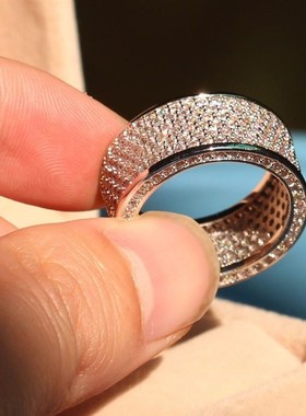 极速Full Big promotion Luxury 320pc 5A CZ 10kt whiVte gold f