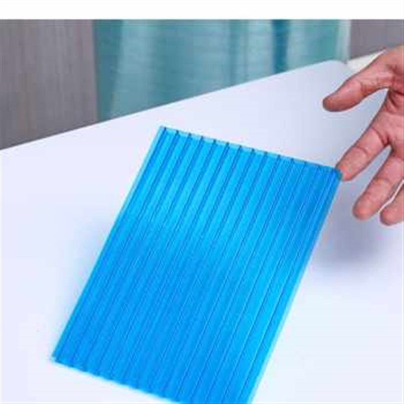 极速厂促厂销屋顶采光透明板凉亭雨板耐力板pc大棚遮IZ挡阳光挡板