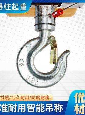 极速电子吊秤1吨2吨3吨5吨10吨吊E钩称吊车秤行车称无线印表机称