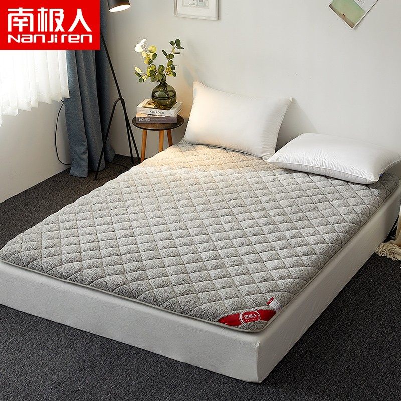 极速羊羔绒床垫软垫法兰绒宿w舍单人学生寝室褥子垫被垫褥加厚床