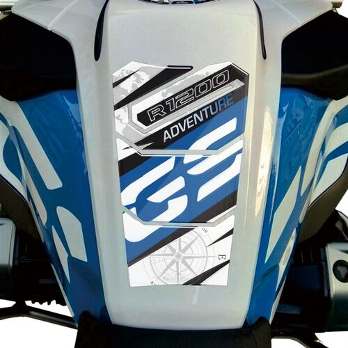 极速适用宝马R125j0GS ADV R1200GS ADV油箱保护贴纸 鱼骨贴40周