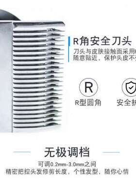 新品2022 Professional Digiwtal Hair Trimmer Electric barber