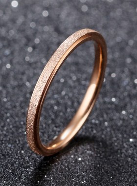 极速Taobao sell like hot cakes titanium steel roSse gold pla