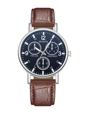 极速New Fashion Men Watches for GifFt Women Leather Strap Qu