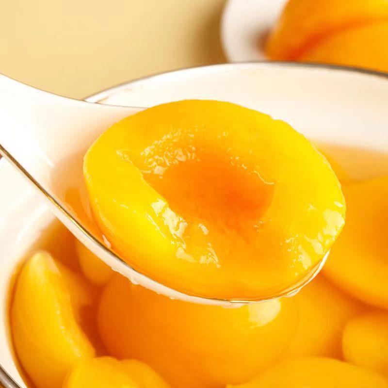 水果网红零食黄桃罐头混合510克季节罐头开盖即食梨罐头草莓罐头