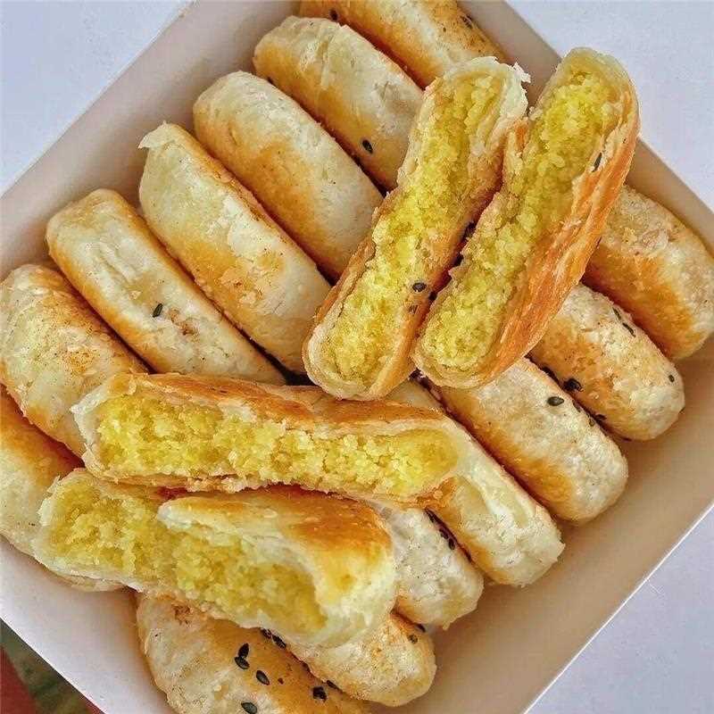 栗饼饼板栗饼栗子酥酥手工传统老式咸味板馅板栗酥夹心饼糕点点心