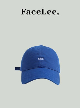 FaceLee日本设计师联名款韩版简约字母刺绣软顶棒球帽女休闲户外