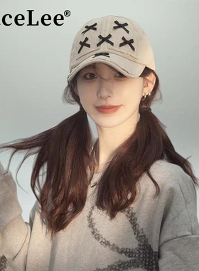 FaceLee日本设计师联名款2025新款韩系遮阳棒球帽女秋冬季显脸小