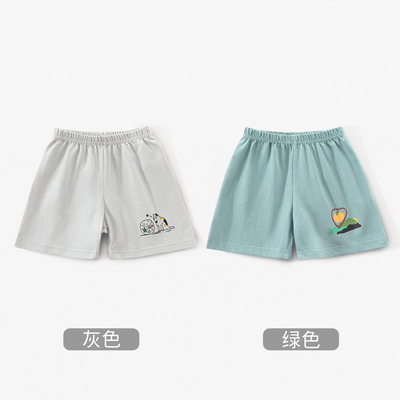 2026夏季新款纯棉宝宝五分裤婴儿A类休闲裤儿童短裤外出薄款男童 — 6