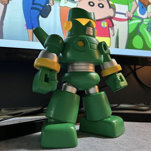 【拾壹】蜡笔小新康达姆机器人大号摆件手办机箱桌面模型卡通礼物