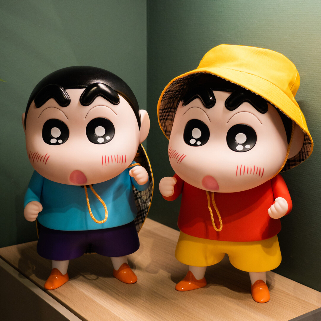 蜡笔小新系列经典古早手办摆件公仔玩偶模型摆件送礼物男女朋友