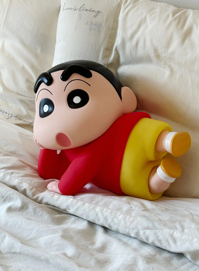 【拾壹】蜡笔小新新之助躺姿小新经典造型躺资葛优躺新之思考手办