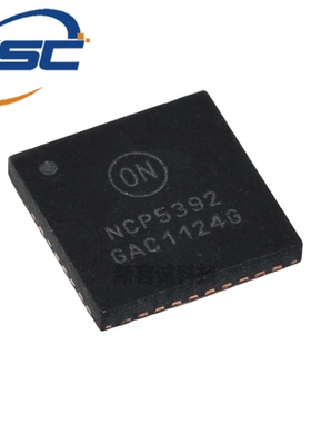 原装正品 NCP5392TMNR2G 丝印NCP5392P QFN 电源芯片