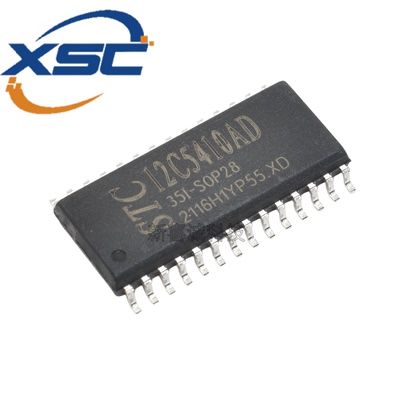 原装正品 STC12C5410AD-35I-SOP28G STC单片机 SOP-28