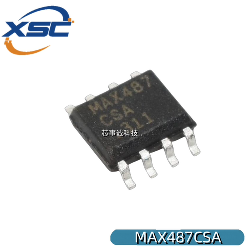 原装正品 MAX487CSA 总线收发器 RS485/422 封装SOP-8