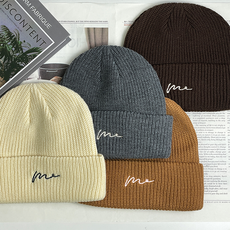 024秋冬季新款毛线帽冷帽