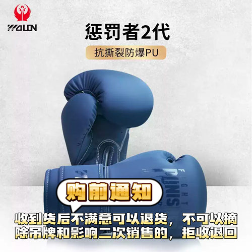五龙体育拳击手套训练