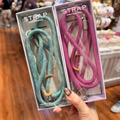 原创日系三合一手机挂绳斜跨手提挂脖潮牌户外携带防丢绳多功能绳