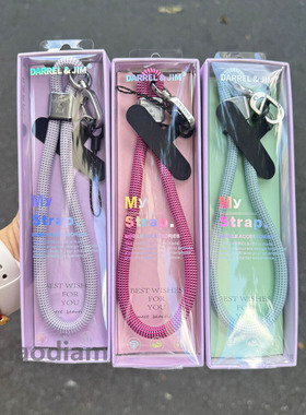 DARREL&JIM原创手机结实短款手腕挂绳大疆相机防掉丢绳可调节垫片