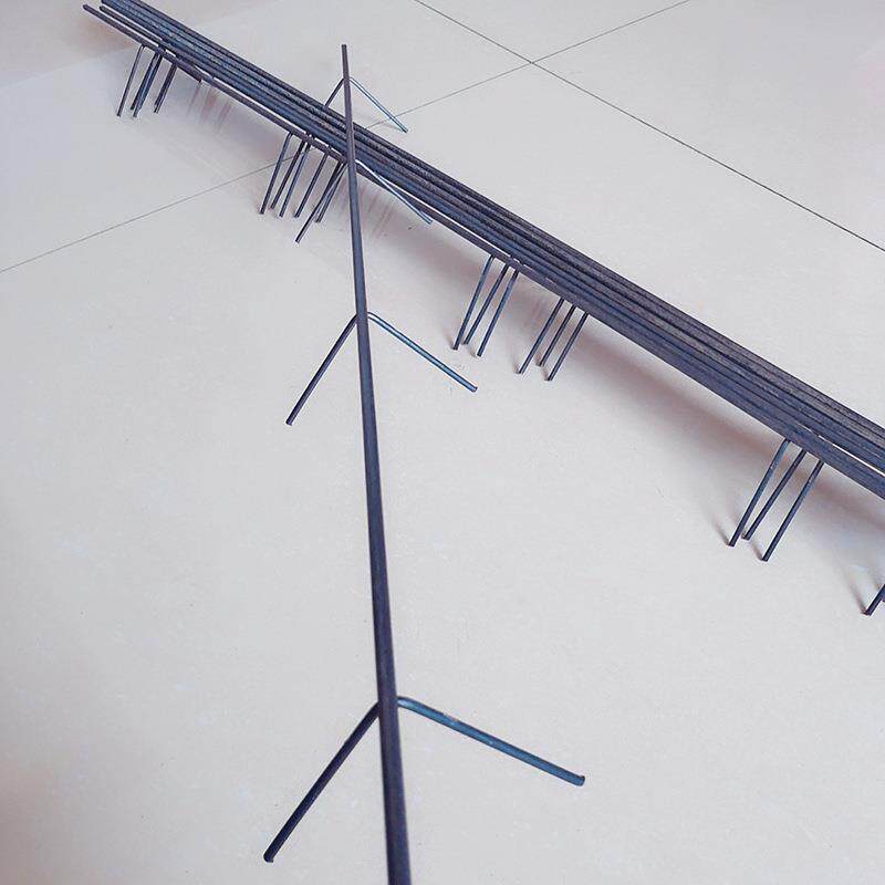 厂家直销楼梯护角筋 钢筋楼梯踏步筋 铁马凳 建筑用楼梯护角筋