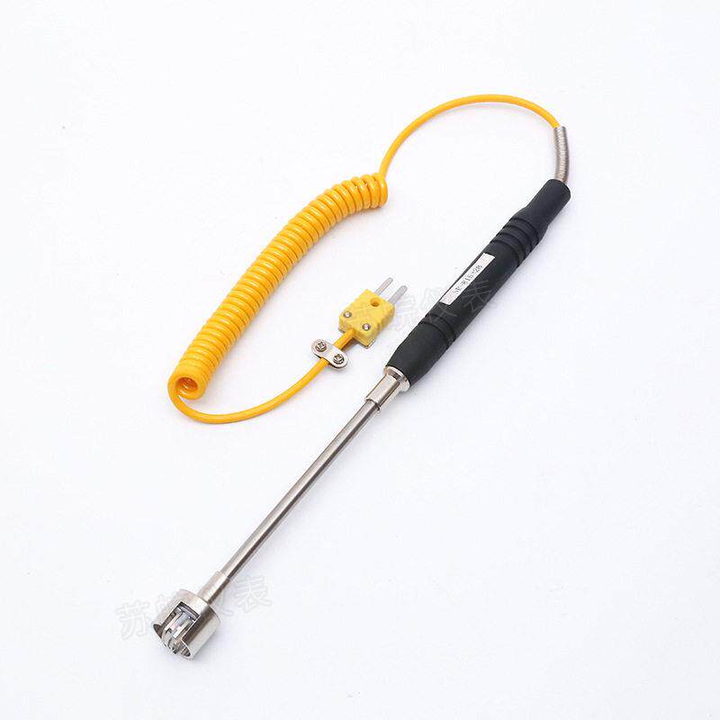 新款直销手持式表面温度传感器8153系列K型热电偶双针滚轮磁吸式