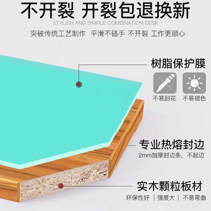 新款直销办公桌椅组合员工双人财务工位卡座职员办公桌简约现代办