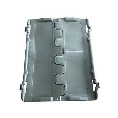 新款直销EU物流周转箱盖子翻盖闷盖平盖收纳箱盖子4物流包装塑料