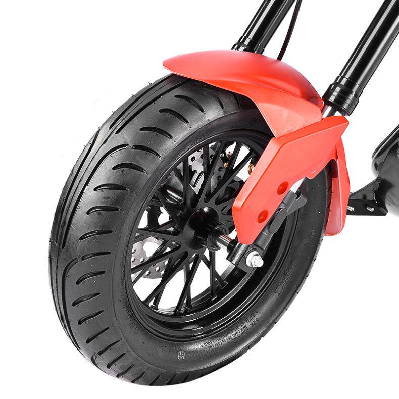 新款直销新品复古太子哈雷车脚踏滑板车平衡车成人电动车成人两轮