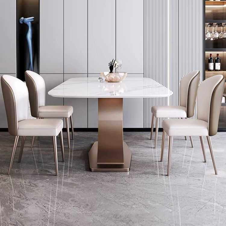 新款直销意式轻奢岩板餐桌椅组合极简长方形餐桌家用小户型餐厅吃,住宅家具,岩板餐桌,淘宝优惠券,粉丝福利购,淘宝优惠卷