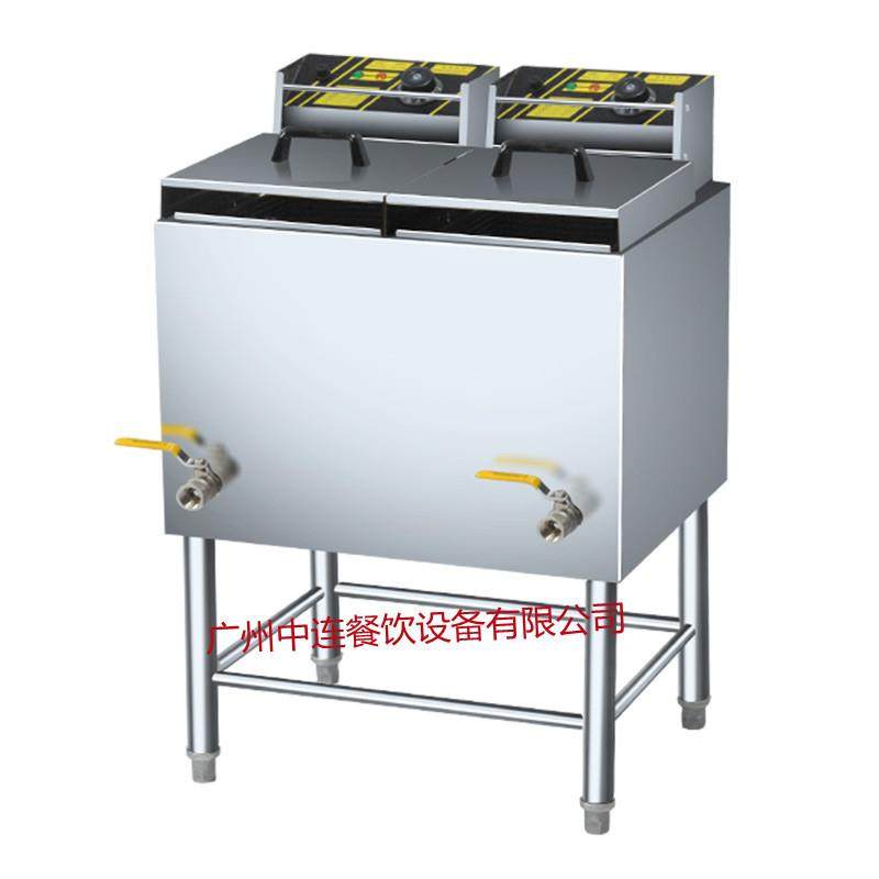 新款直销商用立式27升85双缸双网28升电热炸炉84单锅双筛电热油炸