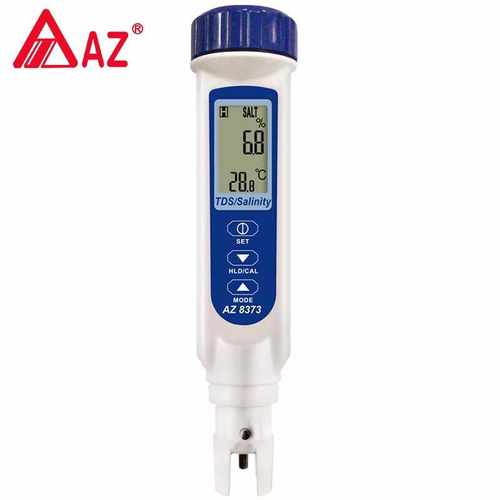 新款直销AZ8373型盐度计TDS温度测试仪 咸度检测仪AZ-8373台湾衡