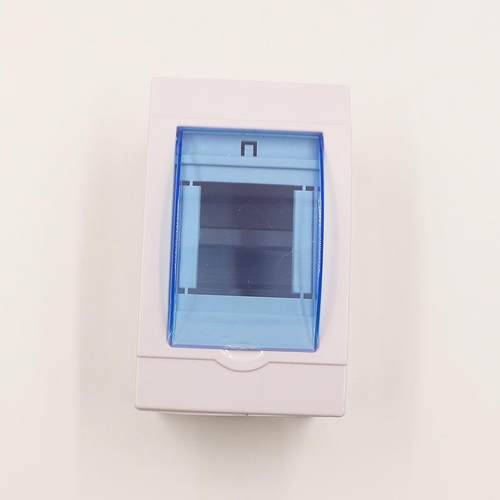 新款直销全塑料2-3位空开盒断路器安装盒 2-3回路明装照明配电箱