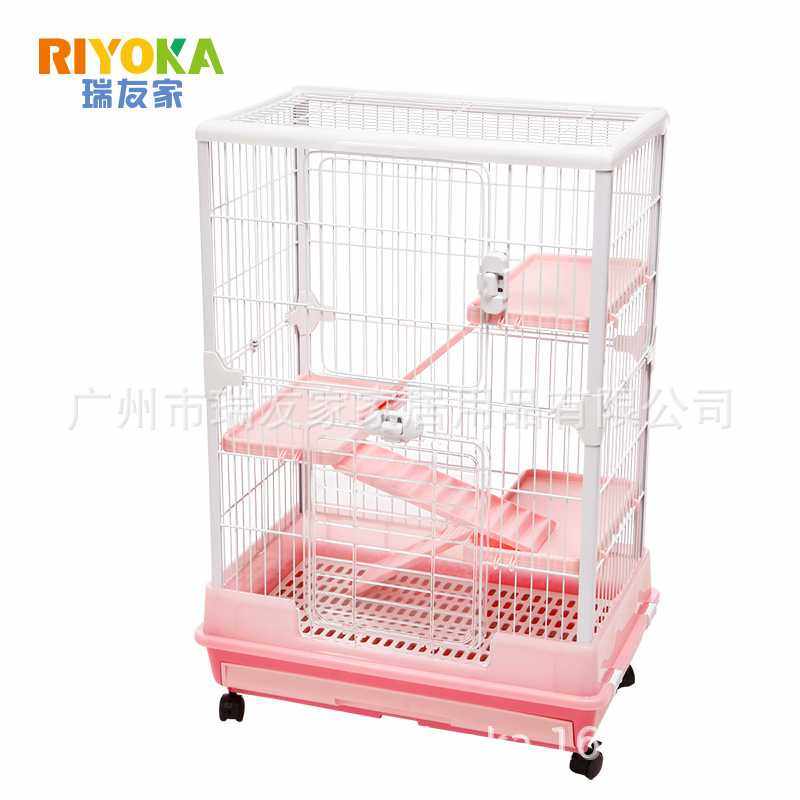 新款直销瑞友家特大号兔窝别墅宠物兔笼子68cm双层抽屉ARB68-28,宠物/宠物食品及用品,猫笼子/猫别墅,淘宝优惠券,粉丝福利购,淘宝优惠卷