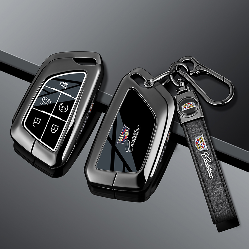 适用凯迪拉克ct5钥匙套25款xt5汽车xt4新ct6高级感xt6壳xts扣ct4